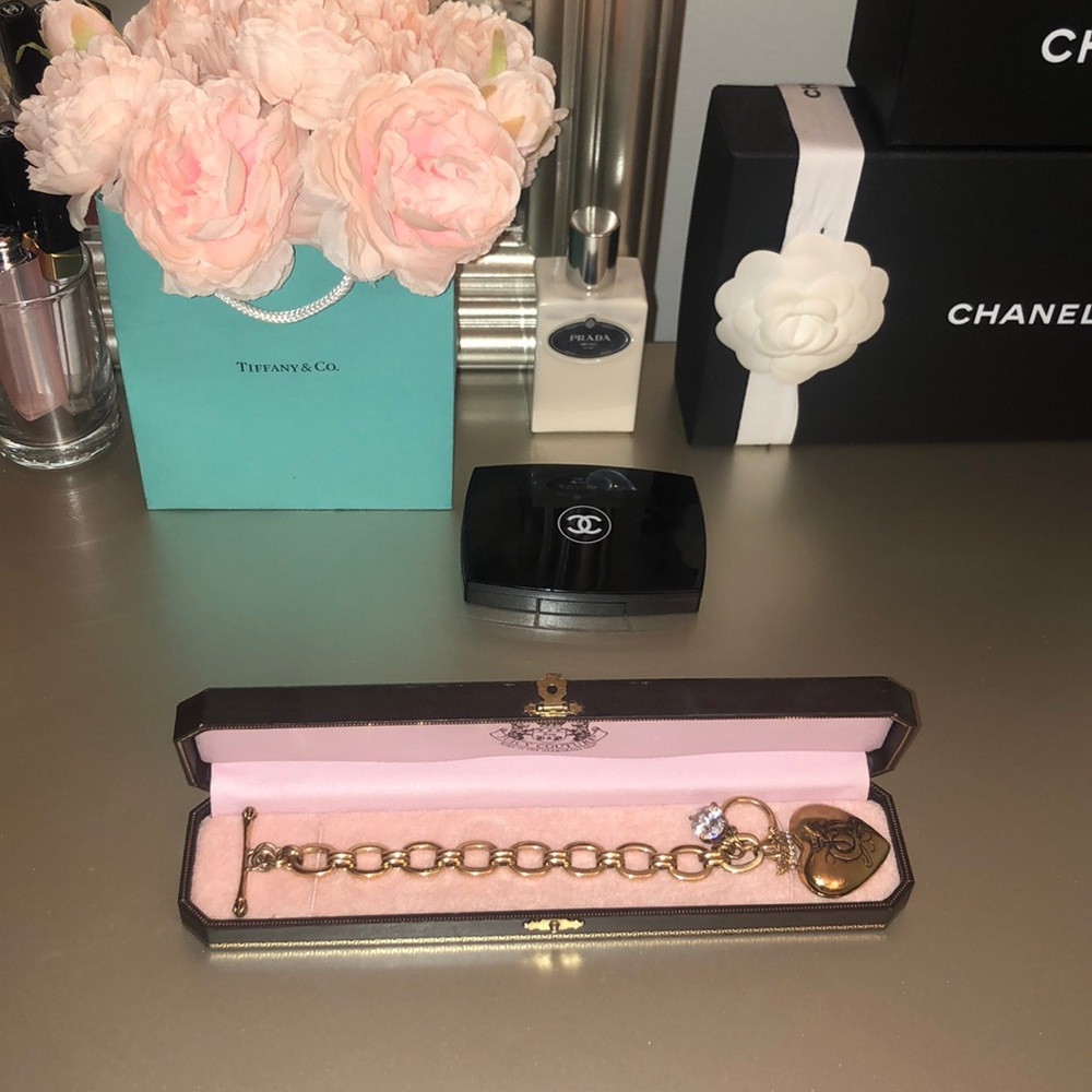 Juicy Couture Gold Charm bracelet